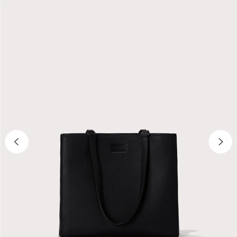 Dagne Dover Black Tote Bag Size Medium - Picture 2 of 11